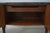 1980s Henredon Chestnut Finish Demilune Marble Top Sideboard For Sale - Image 5 of 18