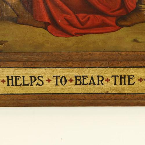 Stations of the Cross, 1910s, Oil Painting For Sale - Image 4 of 9