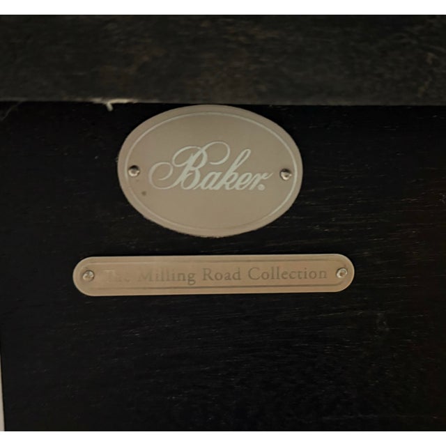 Balinese Wood Dining Table by Baker Interiors Furniture For Sale In Charleston - Image 6 of 8