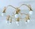 Large Space Age Gilded Ceiling Light from Leola For Sale - Image 9 of 18