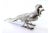 Pheasants in Silver with Reliefs and Applications, Set of 2 For Sale - Image 9 of 11