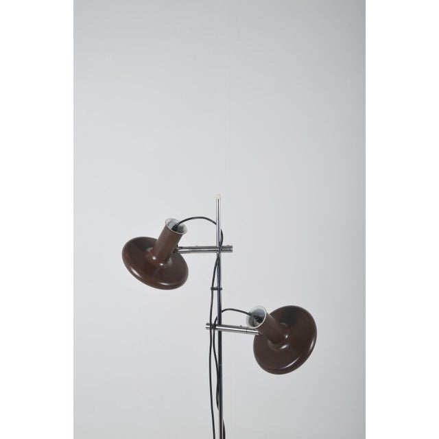 1970s Danish Optima 4 Floor Lamp by Hans Due for Fog & Mørup, 1972 For Sale - Image 5 of 11