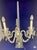 Vintage Pair of Large Regency Style Electrified Crystal Candelabrum For Sale - Image 9 of 18
