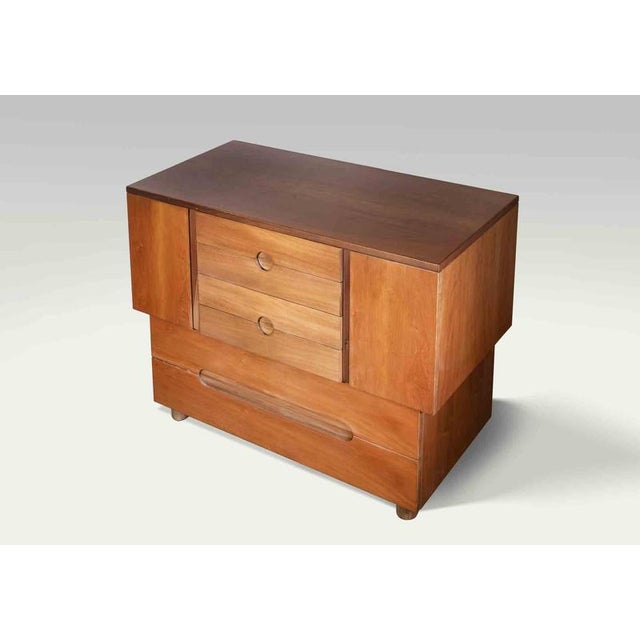 Wood Model Serena Chest of Drawers by Giovanni Michelucci for Poltronova, 1955 For Sale - Image 7 of 12