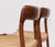 Teak and Cord Model 75 Dining Chairs by Niels Møller J.L. Møllers, 1960s, Set of 4 For Sale - Image 4 of 18