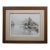 Antique William De La Montagne Cary Signed Bulls Cows Riverscape Etching 29" For Sale