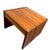 1970s 1970s Square Cedar Coffee Table For Sale - Image 5 of 9