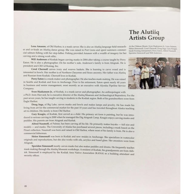 “Two Journeys” the Masks of Alphonse Pinart Hardcover Book For Sale In Portland, ME - Image 6 of 13