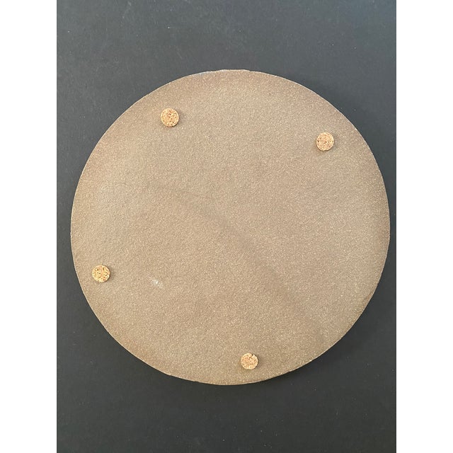 Ceramic Mid-Century Paolo Soleri Arcosanti Cosanti Abstract Pottery Tile For Sale - Image 7 of 10