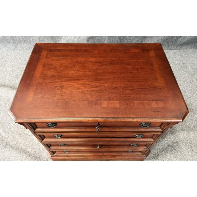Brown Hooker Furniture Brookhaven Two-Drawer Lateral File Cabinet For Sale - Image 8 of 12