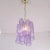 Gold Tronchi Chandelier in Purple Wisteria, Italy, 1990s For Sale - Image 8 of 11