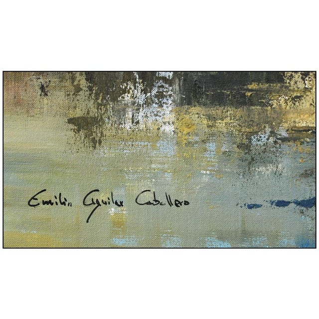 Mid 20th Century Bay of Mallorca, Emilio Caballero For Sale - Image 4 of 5