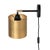 Scandinavian Black Brass Svep Wall Lamp by Kunsthandel For Sale - Image 3 of 6