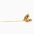 Antique 9k Gold & Diamond Figural Gold Panning Miner Stick Pin For Sale - Image 14 of 15