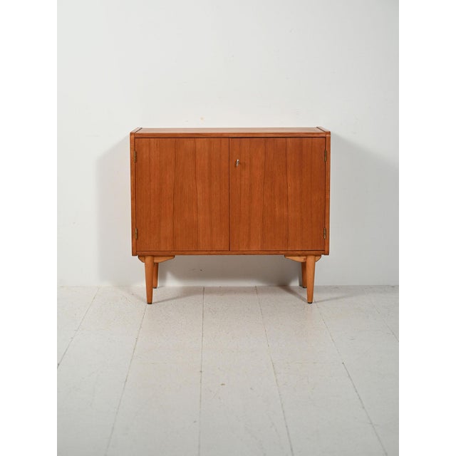 Scandinavian Teak and Oak Sonett Cabinet, 1960s For Sale - Image 10 of 10
