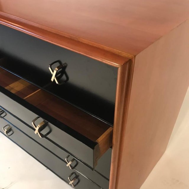 Paul Frankl For Johnson Furniture John Stuart 10 Drawer X Pull