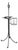 Mid-Century Brutalist Hand-Forged Wrought Iron Bar or Smoking Stand, Austria, 1960s For Sale