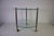 French Brass and Glass Bar Cart, 1950s For Sale - Image 4 of 12
