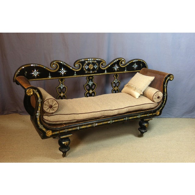 Beige Large Napoleon III Canapé For Sale - Image 8 of 13