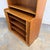 Willy Beck Rare Danish Modern Teak Tambour Door Bookcase by Willy Beck for Morten Olsen, Circa 1960's For Sale - Image 4 of 8