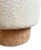 Boucle Cork Peg Stool For Sale In Los Angeles - Image 6 of 8