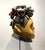Large Wood Sculpture Yoruba Gẹ̀lẹ̀dẹ́ Helmet Mask on Display Stand For Sale - Image 13 of 16