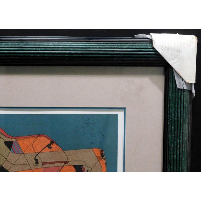 Impressionist Mikail Chemiakin Carnaval Framed Hand Signed Paper Fine Art Make Offer For Sale - Image 3 of 5