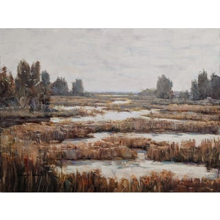Large Swamp Hilton Head Landscape on Canvas For Sale