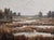 Large Swamp Hilton Head Landscape on Canvas For Sale