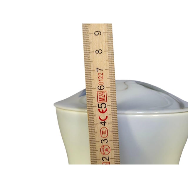 Hand-Painted Porcelain Bowl with Morning Glory Motif from Royal Copenhagen, Denmark, 1960s-1970s For Sale - Image 10 of 12