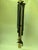 Mid-Century Modern Patinated Bronze Wind Chimes in the Style of Walter Lamb - 27" For Sale - Image 10 of 15