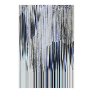 Contemporary Abstract Pigment Pencil and Water on Mylar Drawing "Big Melt #16" by Jaanika Peerna