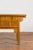 Wood Chinese 19th Century Qing Dynasty Elm Table with Carved Spandrels and Drawers For Sale - Image 7 of 12
