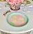 Late 20th Century Vintage Susan Painter’ Pink Pie Cake Dish Plate Serving Platter Pottery ‘Pineapples Design Studio Artist Signed For Sale - Image 5 of 10
