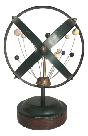 Vintage Industrial Scientific Planetary Armillary Sphere, 1930s-1940s