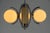 Art Deco Chandelier in Glass and Nickel, Europe, 1930s For Sale - Image 12 of 13