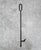 Mid Century Modern Fireplace Tools Metal Cast Iron Pilgrim Seymour Nelson MCM For Sale - Image 9 of 11