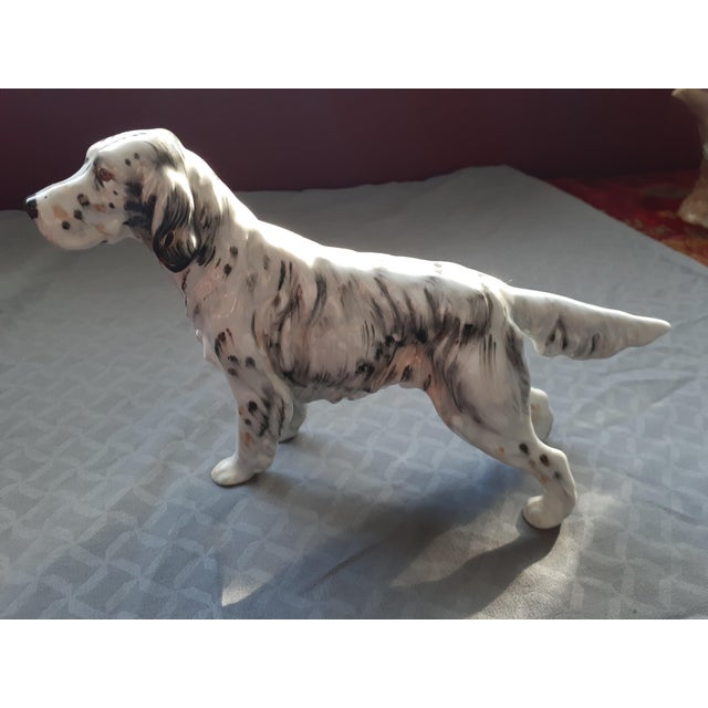 1980s Royal Doulton English Setter Dog Figurine Chairish