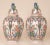 Chinoiserie Delft Vases Tall Covered Jars Dutch Delftware Tinglazed Pottery Polychrome Chinoiserie a Pair For Sale - Image 3 of 11