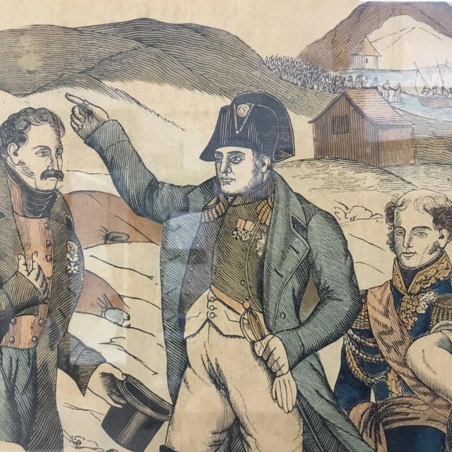 Tan Early 19th Century Antique “Imageries D’Epinal” Woodcut Prints - Set of 3 For Sale - Image 8 of 13