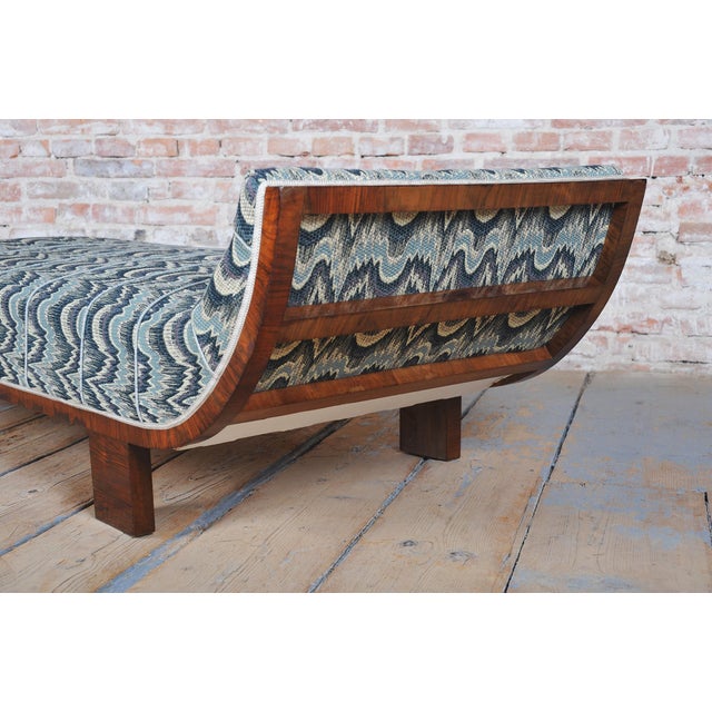 Art Deco Sofa in Walnut, Czech, 1920s For Sale - Image 12 of 13