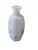 1960s Mid Century Italian Murano Style White Ribbed Rigadin Glass Vase With Millefiori Murrine For Sale - Image 5 of 9