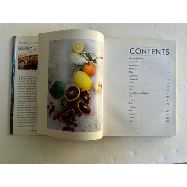 Italian Harry’s Bar Cookbook, by Arrigo Cipriani, 1991, Hardcover For Sale - Image 3 of 5