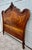 Wood Antique French Carved & Shaped Walnut Full Size Headboard For Sale - Image 7 of 14