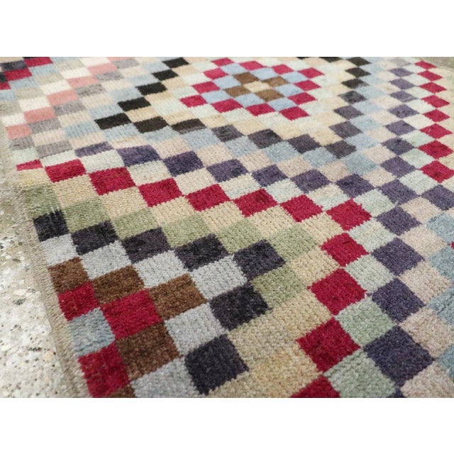 Galerie Shabab Collection Mid-20th Century Turkish Anatolian Small Runner For Sale In New York - Image 6 of 10