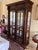 2000 - 2009 Monumental French Classical Carved Wood Curio China Cabinet For Sale - Image 5 of 10