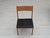 Mid-Century Modern Vintage Danish Church Chairs in Leather and Oak, 1960s, Set of 3 For Sale - Image 3 of 18