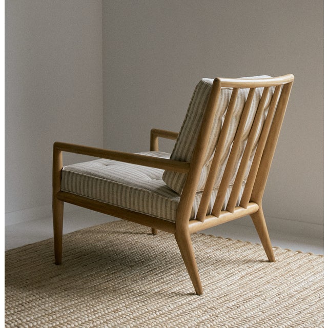 Mid-Century Modern Pair of t.h. Robsjohn-Gibbings Lounge Chairs For Sale - Image 3 of 18