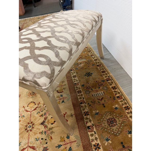 French Demi-Lune Bench Seat For Sale - Image 10 of 12