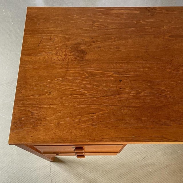Mid-Century Modern Mid-Century Danish Teak Desk For Sale - Image 3 of 10